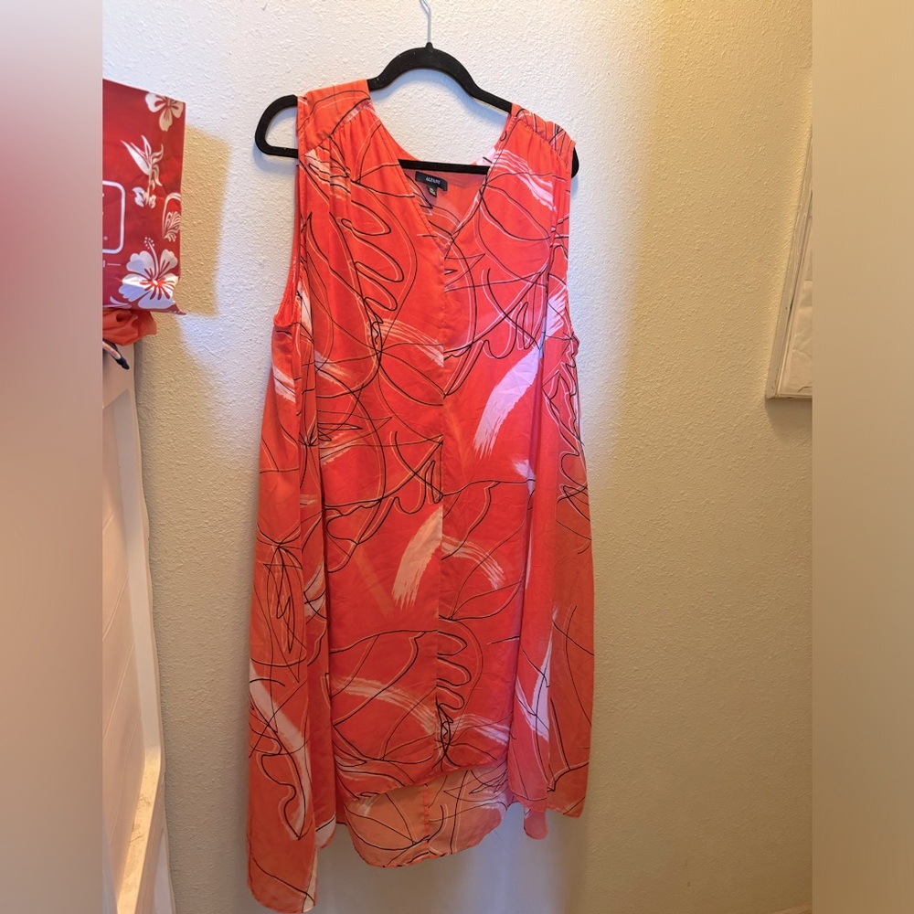 Alfani Sleeveless Dress, XXL